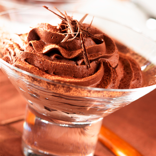 Favorite dessert: chocolate mousse
